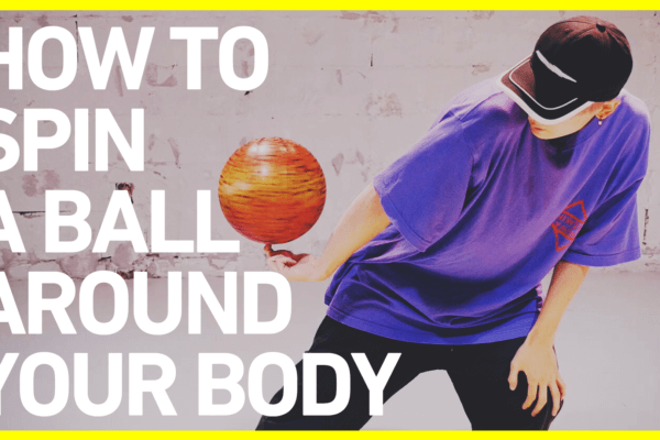 ボール回しの応用 FSBB BASICS#2 / How to spin a ball around your body / Freestyle Basketball